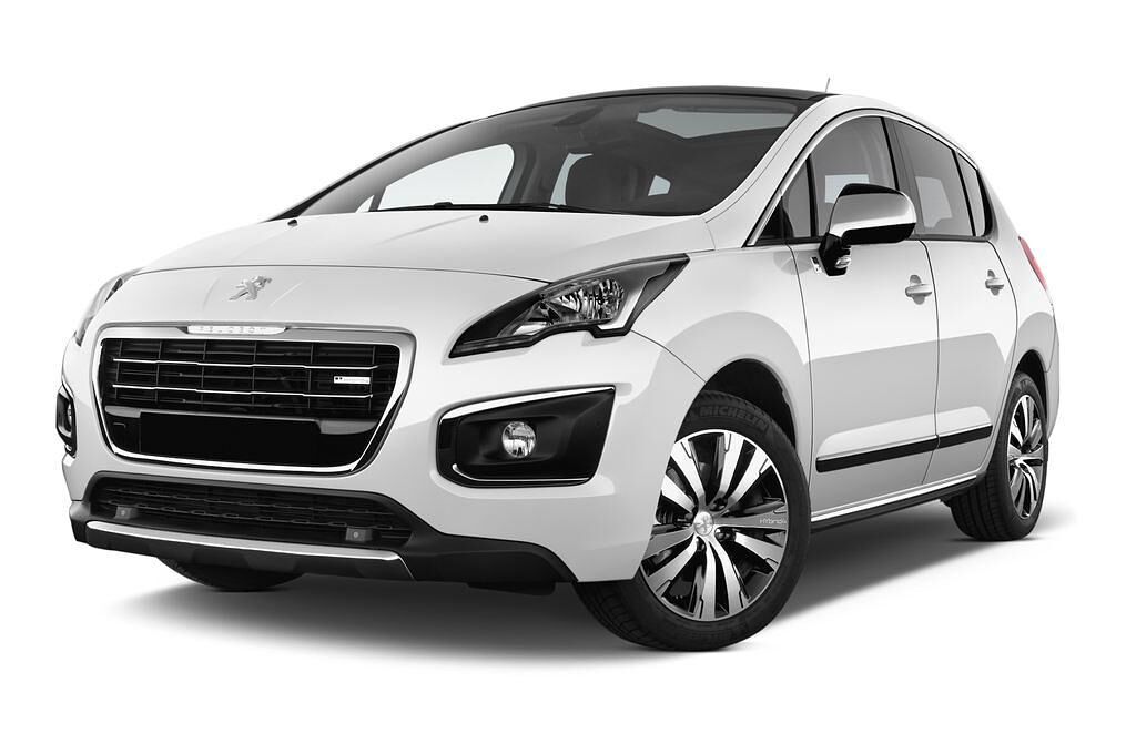 Peugeot 3008 (Baujahr 2013) HYbrid4 5 Türen seitlich vorne mit Felge