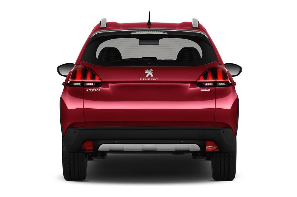 Peugeot 2008 (Baujahr 2017) Allure 5 Türen Heckansicht