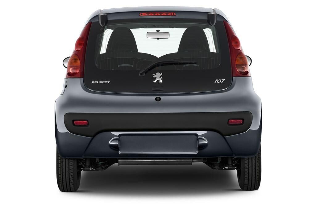 Peugeot 107 (Baujahr 2010) Filou 3 Türen Heckansicht