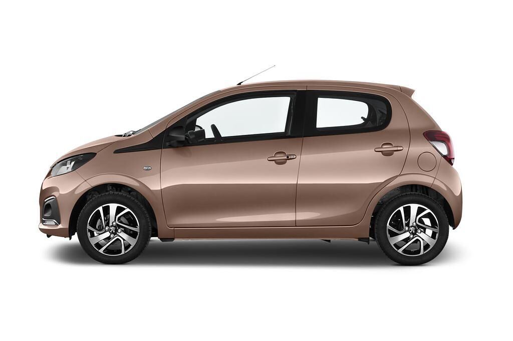 Peugeot 108 (Baujahr 2015) Allure 5 Türen Seitenansicht