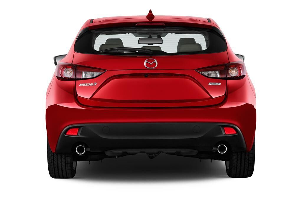 Mazda Mazda3 (Baujahr 2013) Sports-Line 5 Türen Heckansicht