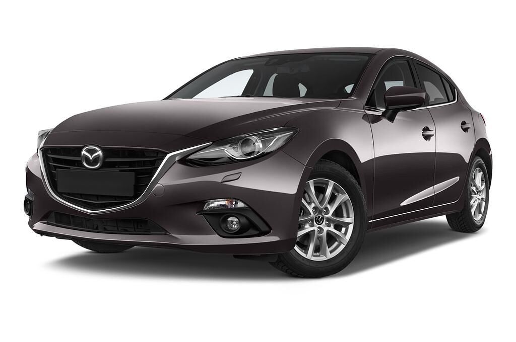 Mazda Mazda3 (Baujahr 2014) Center-Line 5 Türen seitlich vorne mit Felge