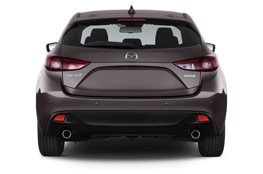 Mazda Mazda3 (Baujahr 2014) Center-Line 5 Türen Heckansicht
