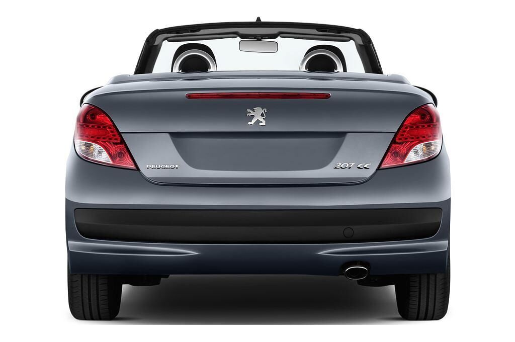 Peugeot 207 (Baujahr 2010) Premium 2 Türen Heckansicht