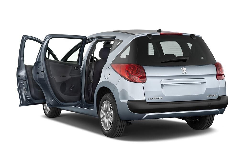 Peugeot 207 (Baujahr 2010) Premium 5 Türen Tür geöffnet