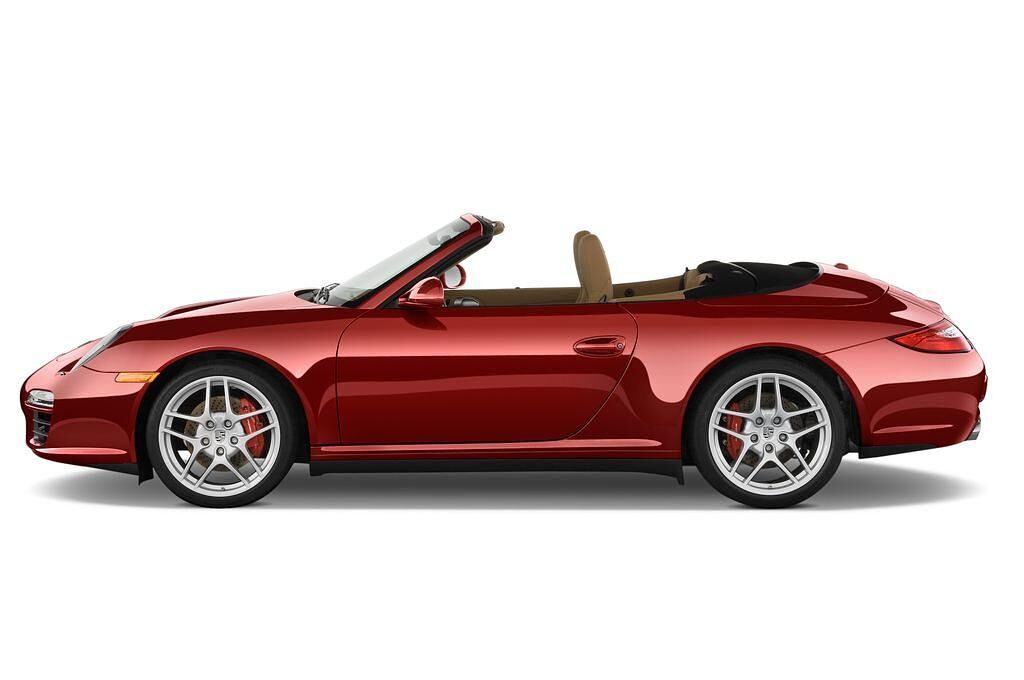 Porsche 911 (Baujahr 2010) Carrera 4S 2 Türen Seitenansicht