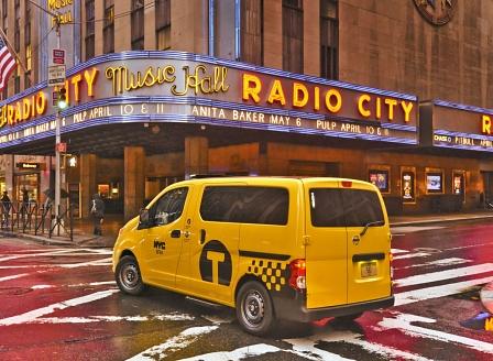New York Taxi Nissan NV 200