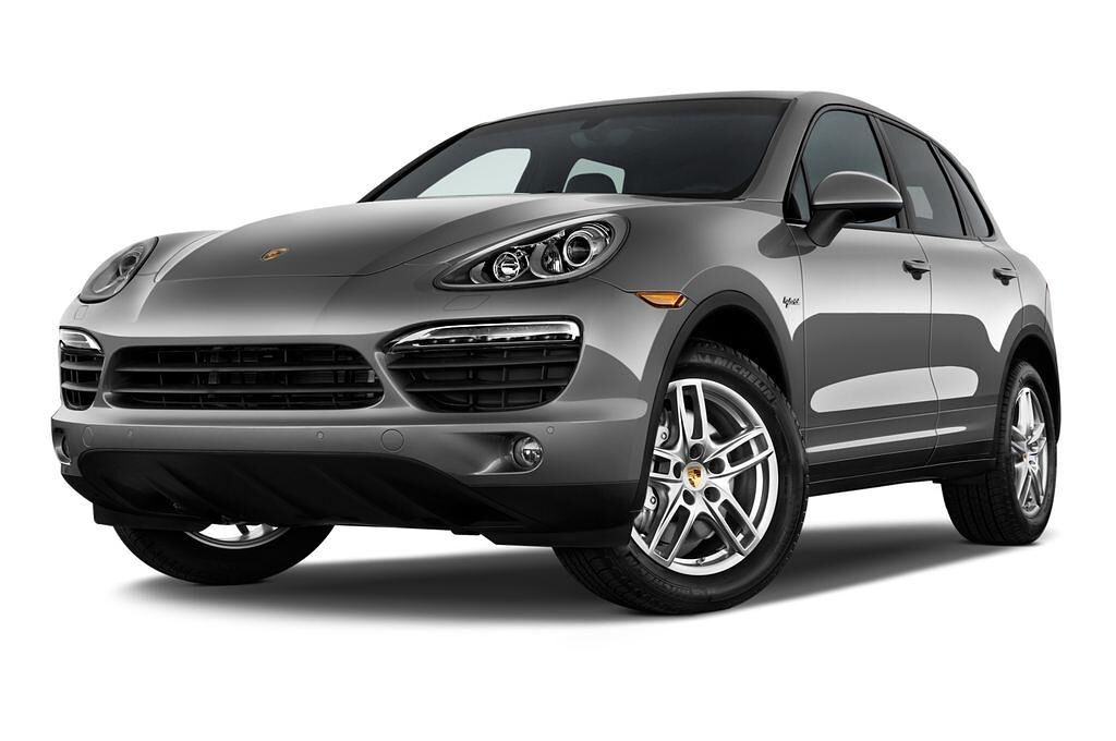 Porsche Cayenne (Baujahr 2014) 3.0 S HYBRID TIPTRONIC 5 Türen seitlich vorne mit Felge