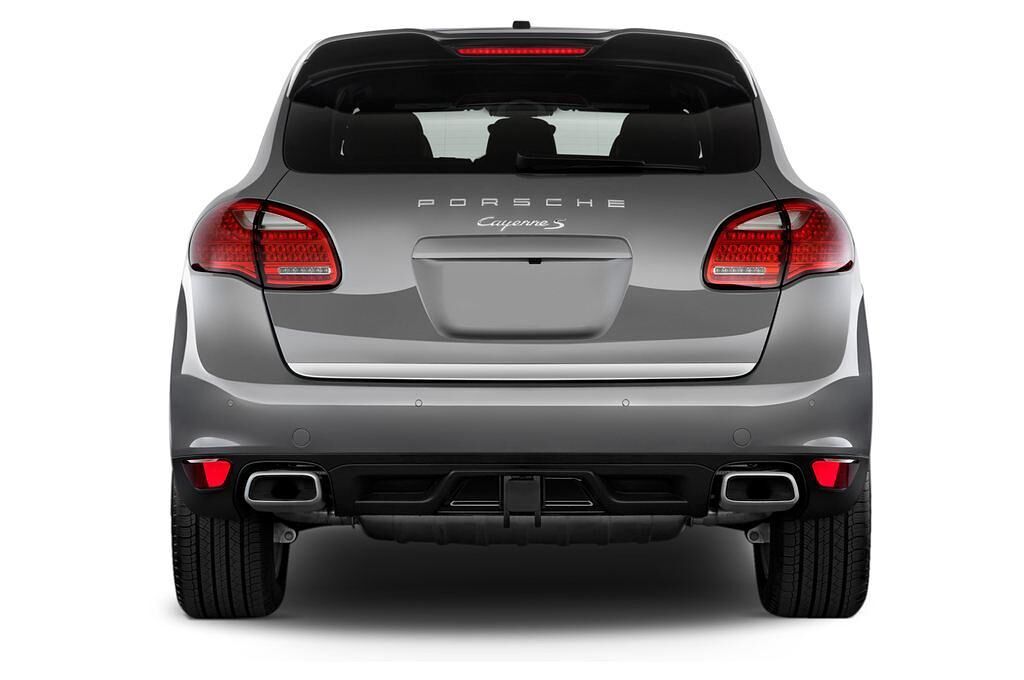 Porsche Cayenne (Baujahr 2014) 3.0 S HYBRID TIPTRONIC 5 Türen Heckansicht