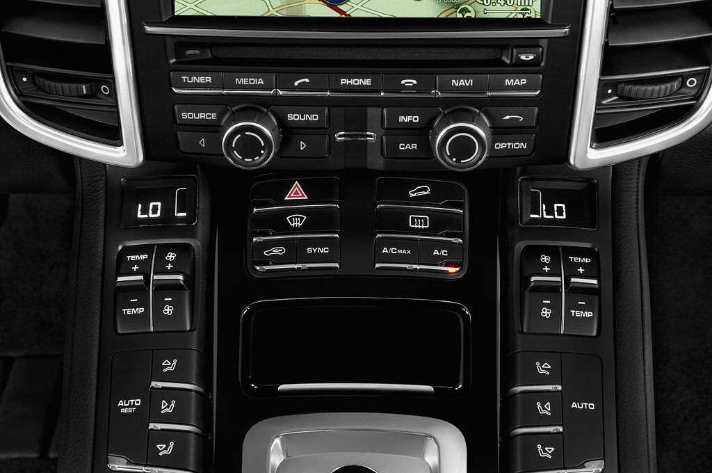 Porsche Cayenne (Baujahr 2014) 3.0 S HYBRID TIPTRONIC 5 Türen Temperatur und Klimaanlage