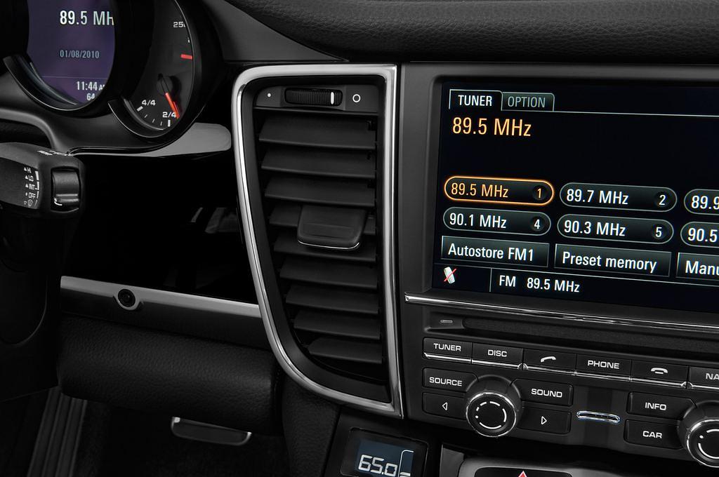 Porsche Panamera (Baujahr 2010) S 5 Türen Lüftung