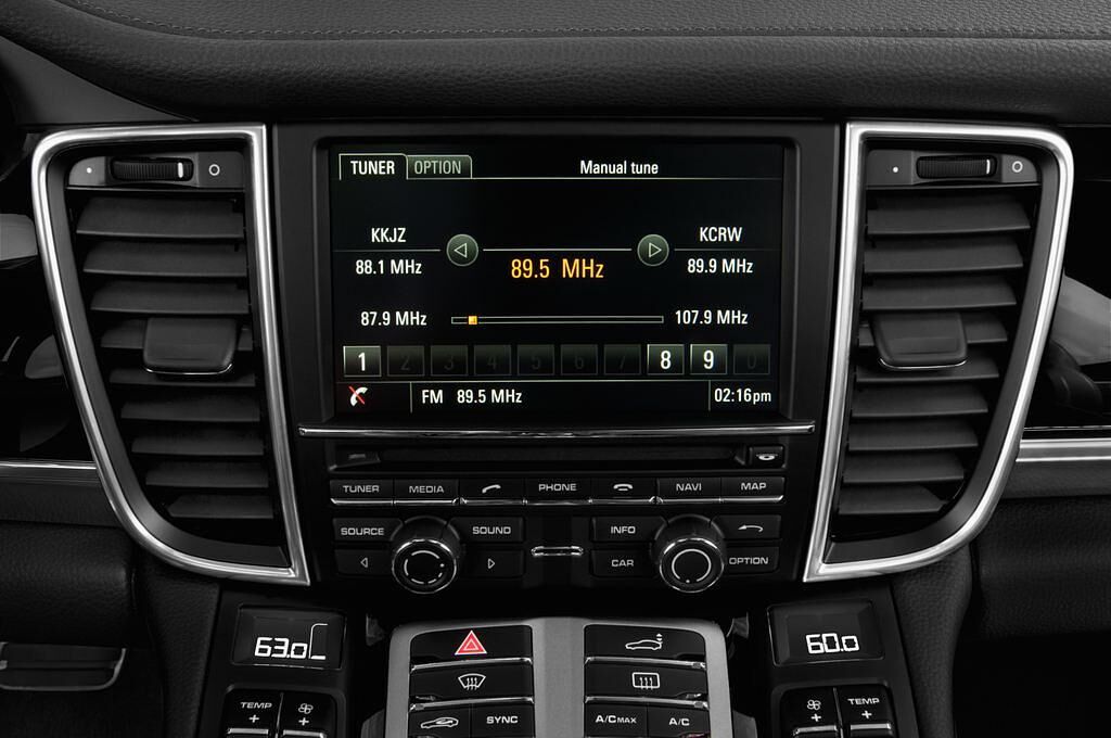 Porsche Panamera (Baujahr 2016) - 5 Türen Radio und Infotainmentsystem