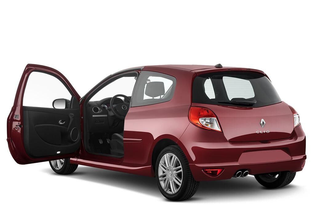 Renault Clio (Baujahr 2010) GT 3 Türen Tür geöffnet