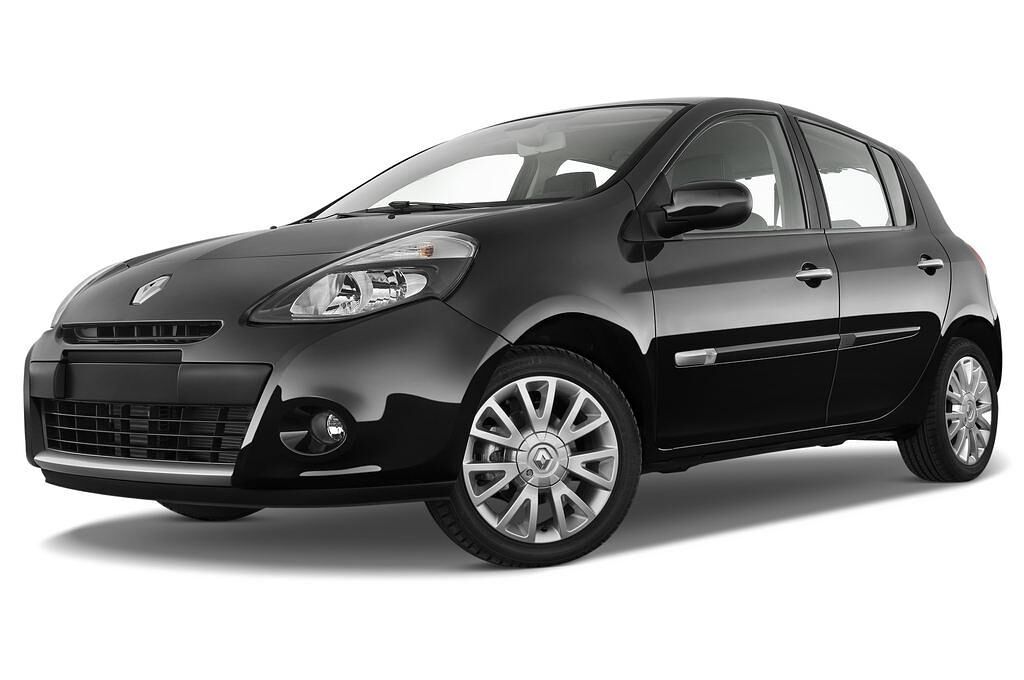 Renault Clio (Baujahr 2010) Exception 5 Türen seitlich vorne mit Felge