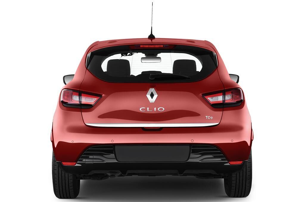 Renault Clio (Baujahr 2012) Dynamique 5 Türen Heckansicht