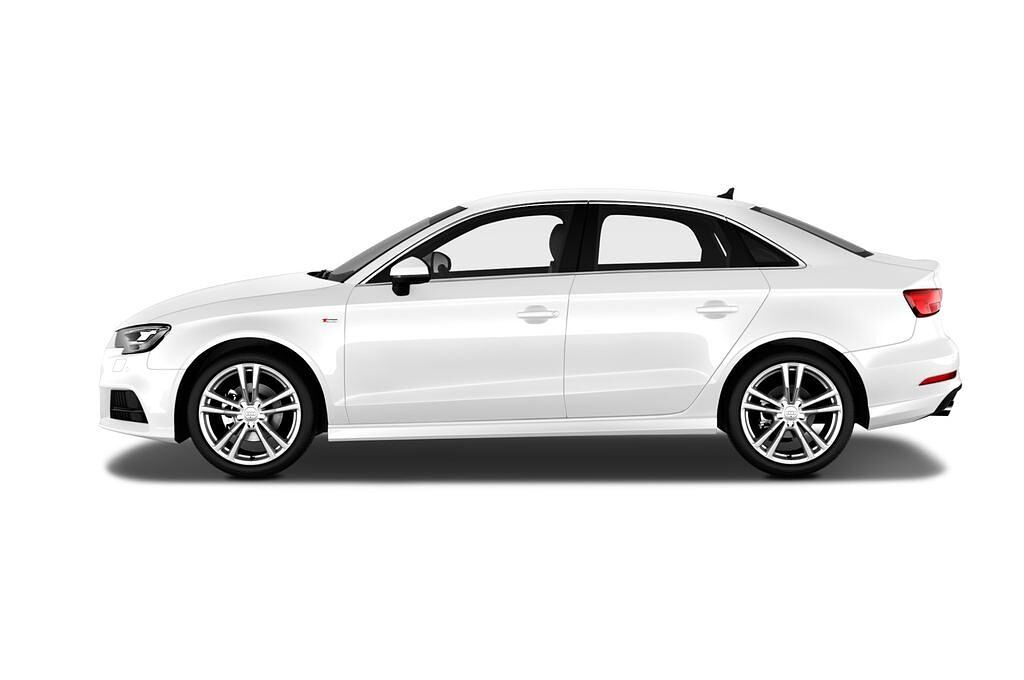 Audi A3 (Baujahr 2017) - 4 Türen Seitenansicht
