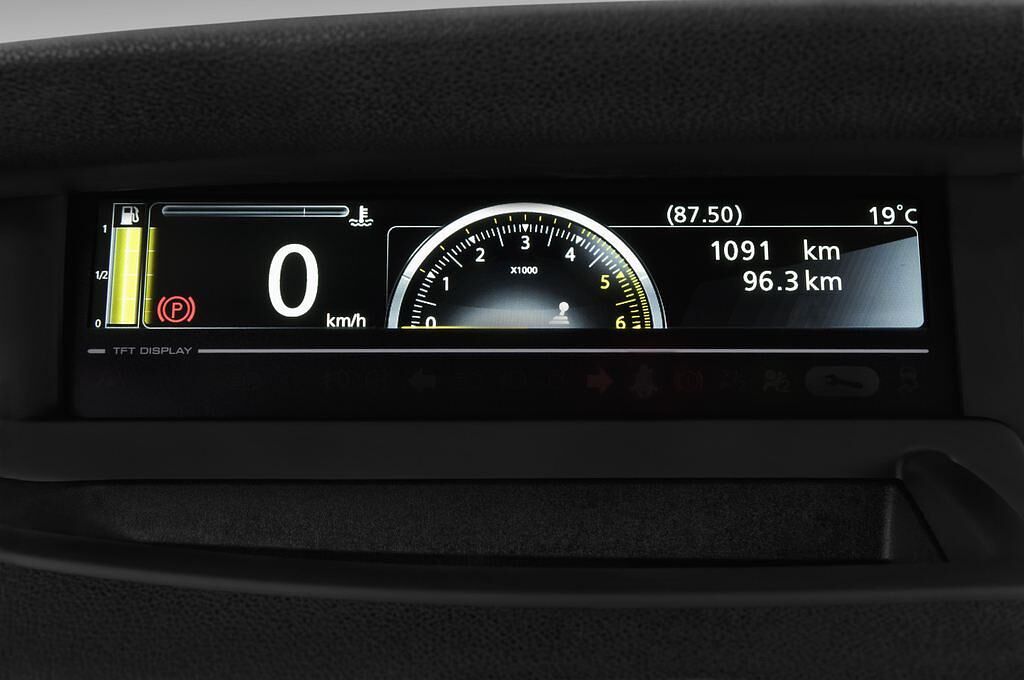 Renault Grand Modus (Baujahr 2010) Dynamique 5 Türen Tacho und Fahrerinstrumente