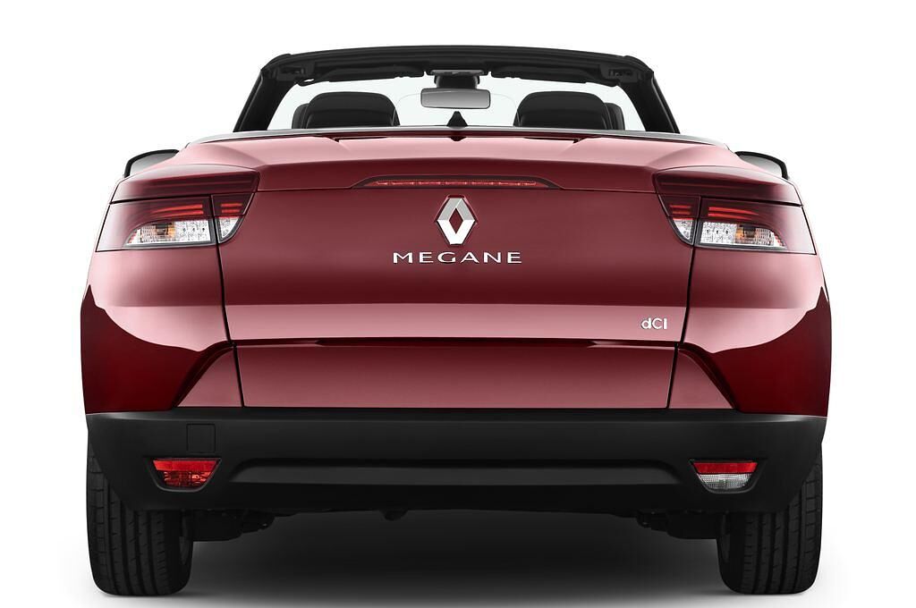 Renault Megane (Baujahr 2011) Dynamique 2 Türen Heckansicht