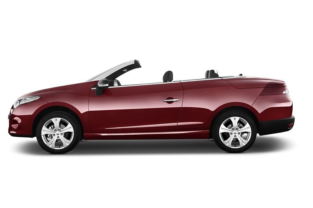 Renault Megane (Baujahr 2011) Dynamique 2 Türen Seitenansicht