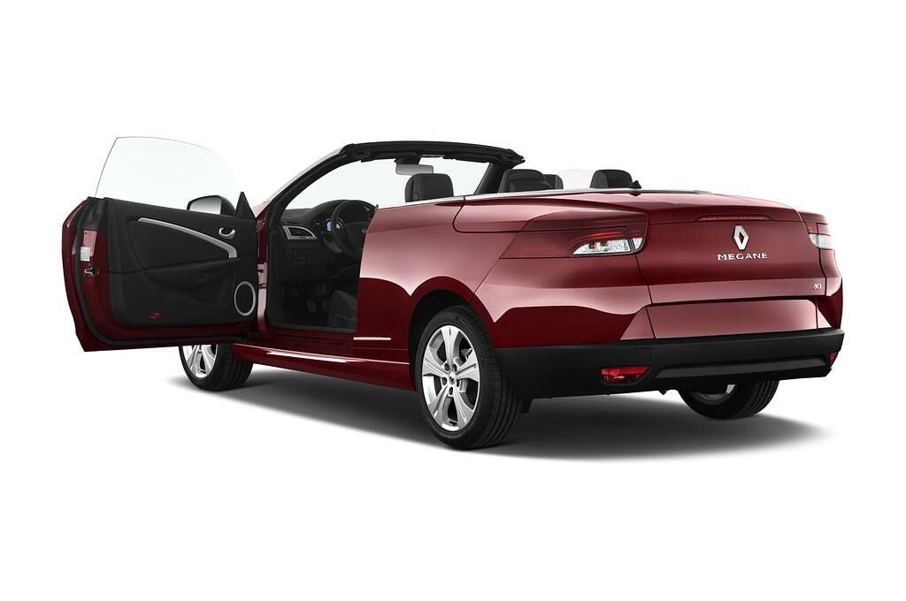 Renault Megane (Baujahr 2011) Dynamique 2 Türen Tür geöffnet