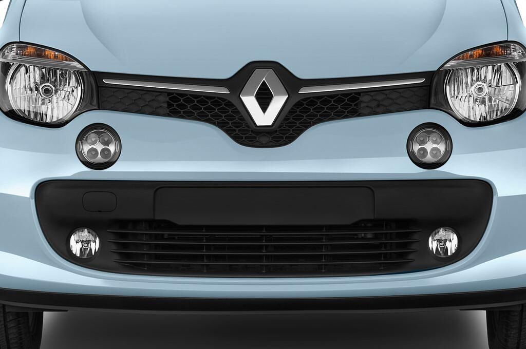 Renault Twingo (Baujahr 2015) Dynamique 5 Türen Kühlergrill und Scheinwerfer