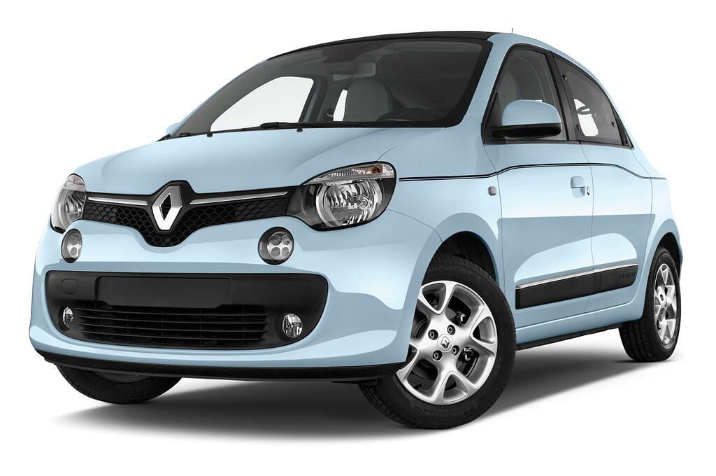 Renault Twingo (Baujahr 2015) Dynamique 5 Türen seitlich vorne mit Felge