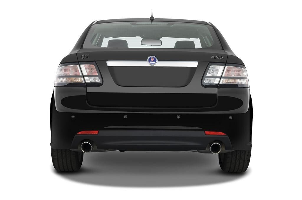 Saab 9-3 Sport Sedan (Baujahr 2010) Aero 4 Türen Heckansicht