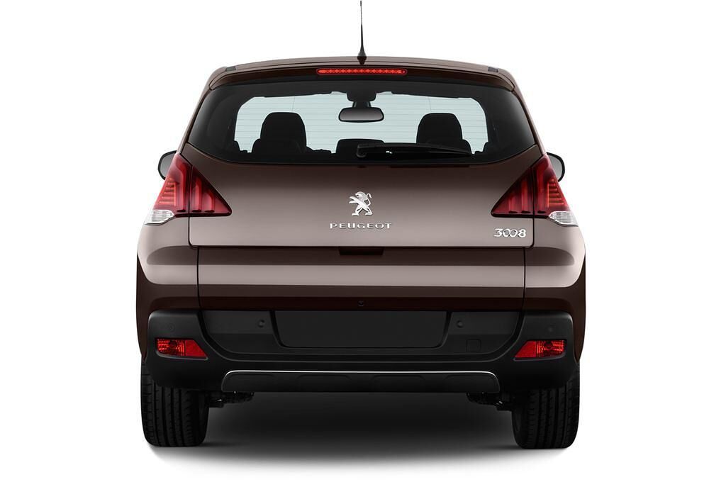 Peugeot 3008 (Baujahr 2014) Allure 5 Türen Heckansicht