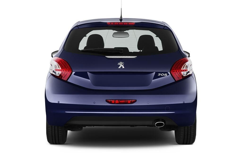 Peugeot 208 (Baujahr 2012) Allure 3 Türen Heckansicht