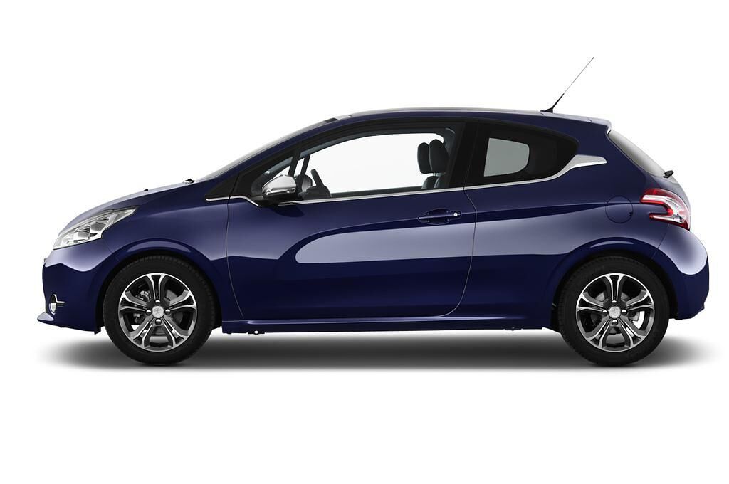 Peugeot 208 (Baujahr 2012) Allure 3 Türen Seitenansicht