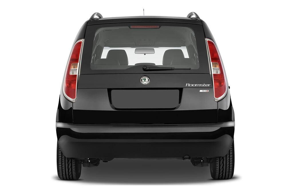 Skoda Roomster (Baujahr 2009) Comfort 5 Türen Heckansicht