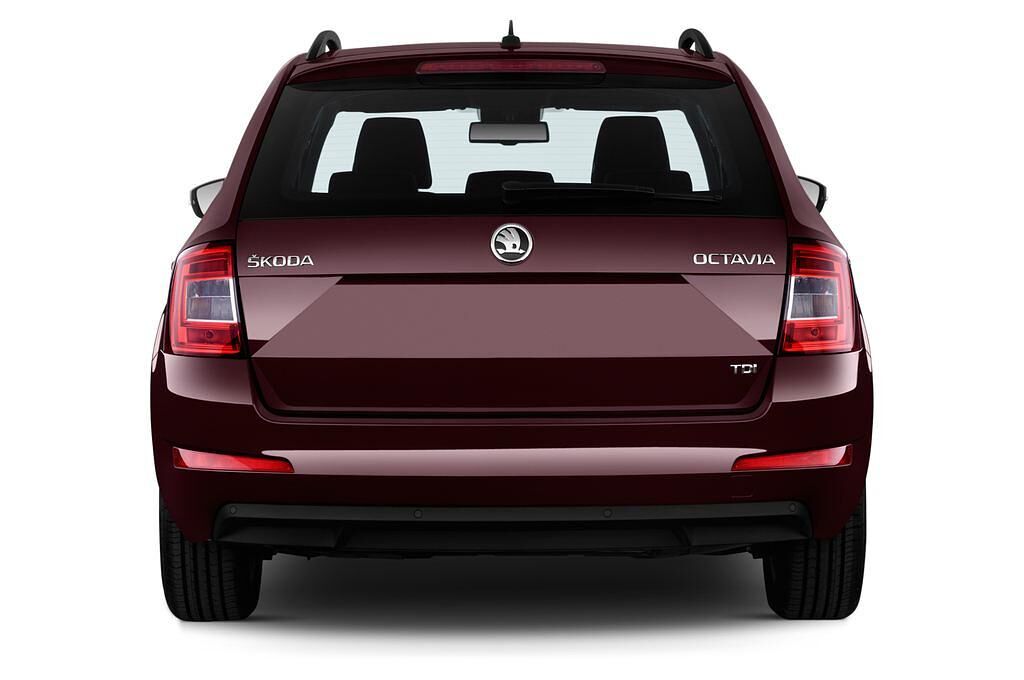 Skoda Octavia (Baujahr 2014) Ambition 5 Türen Heckansicht