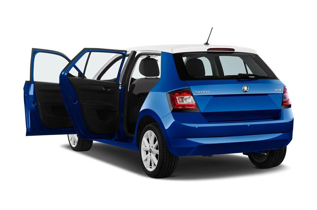 Skoda Fabia (Baujahr 2015) Ambition 5 Türen Tür geöffnet