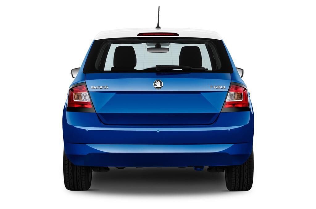 Skoda Fabia (Baujahr 2015) Ambition 5 Türen Heckansicht