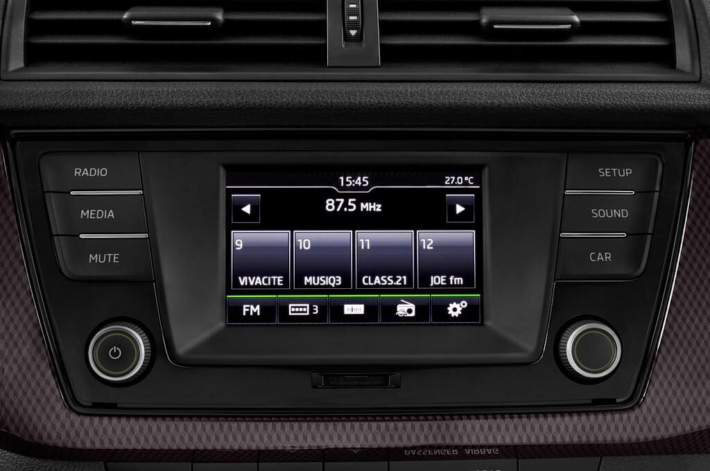 Skoda Fabia (Baujahr 2016) Monte Carlo 5 Türen Radio und Infotainmentsystem