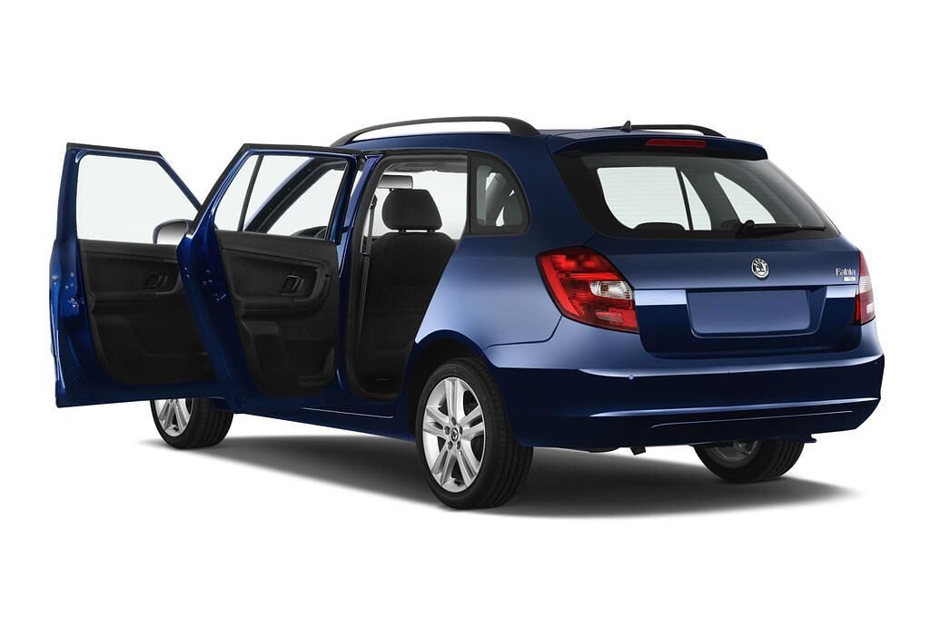 Skoda Fabia (Baujahr 2013) Elegance 5 Türen Tür geöffnet