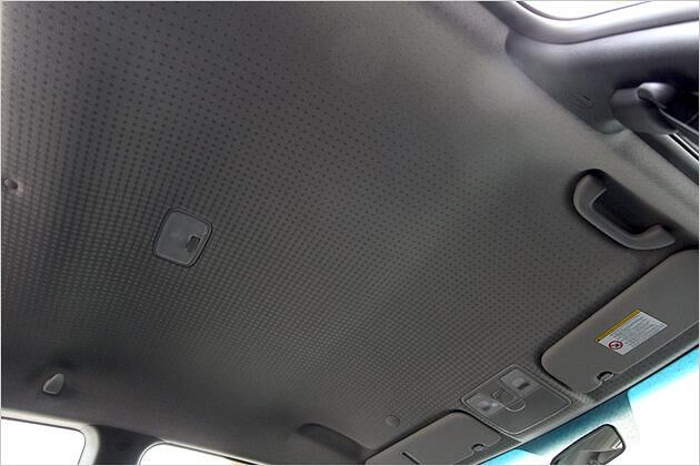 Der Dachhimmel ist außergewöhnlich gemustert