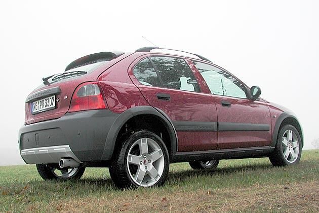 Mit 2,5 Zentimeter mehr Bodenfreiheit wirkt der Streetwise richtig hochbeinig