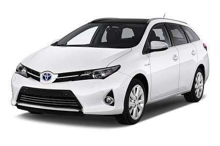 Toyota Auris Hybrid Touring Sports (Baujahr 2014) Executive 5 Türen seitlich vorne