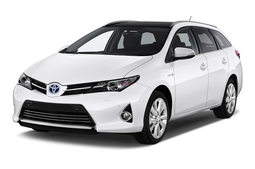Toyota Auris Hybrid Touring Sports (Baujahr 2014) Executive 5 Türen seitlich vorne