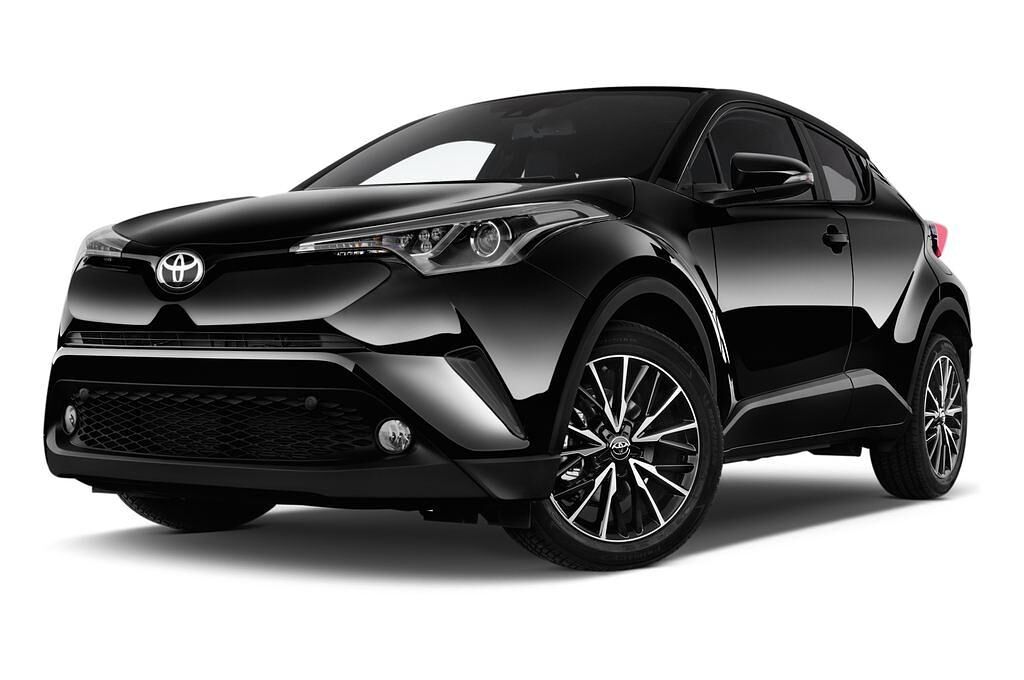Toyota C-HR (Baujahr 2017) Lounge 5 Türen seitlich vorne mit Felge