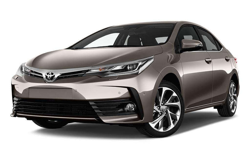 Toyota Corolla (Baujahr 2017) Comfort 4 Türen seitlich vorne mit Felge