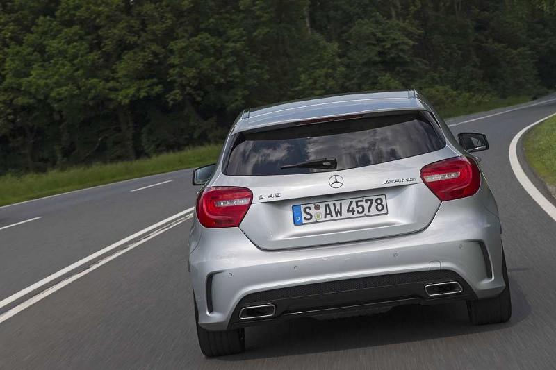 Der A 45 AMG verfügt über einen permanenten Allradantrieb.