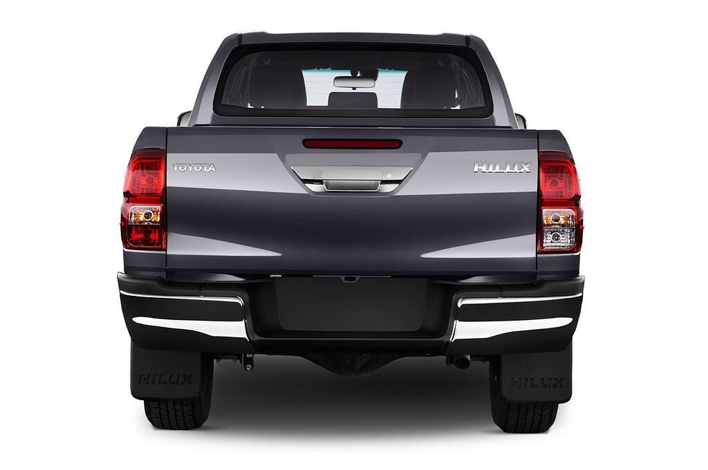 Toyota Hilux (Baujahr 2016) Comfort 4 Türen Heckansicht