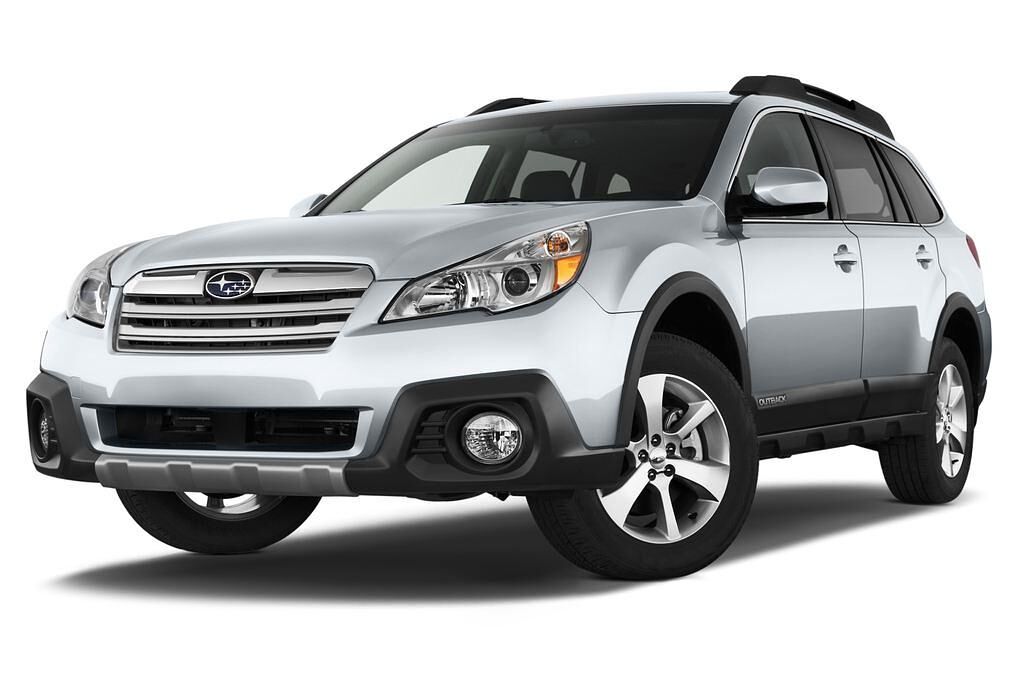 Subaru Outback (Baujahr 2013) Active 5 Türen seitlich vorne mit Felge