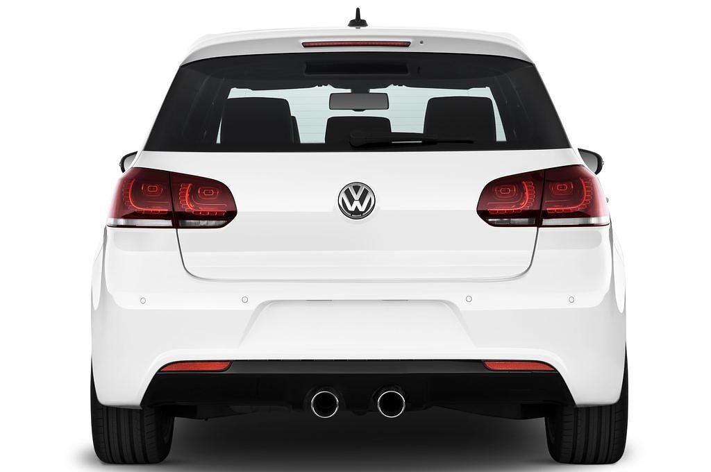 Volkswagen Golf (Baujahr 2011) R 5 Türen Heckansicht