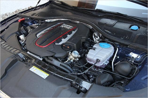 Der 4.0 TFSI leistet 420 PS und arbeitet mit der Technik "Cylinder on demand"