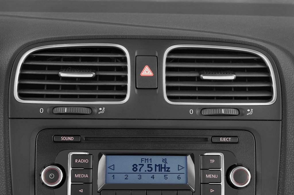 Volkswagen Golf (Baujahr 2010) Trendline 3 Türen Lüftung