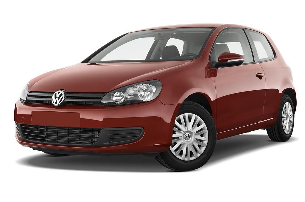 Volkswagen Golf (Baujahr 2010) Trendline 3 Türen seitlich vorne mit Felge
