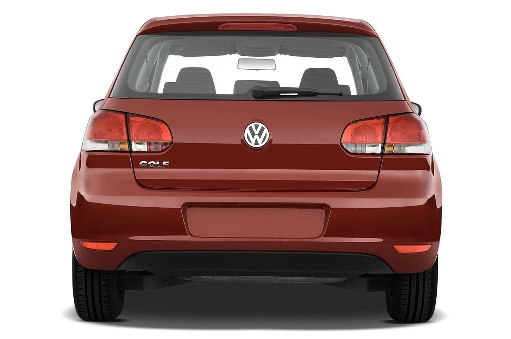 Volkswagen Golf (Baujahr 2010) Trendline 3 Türen Heckansicht